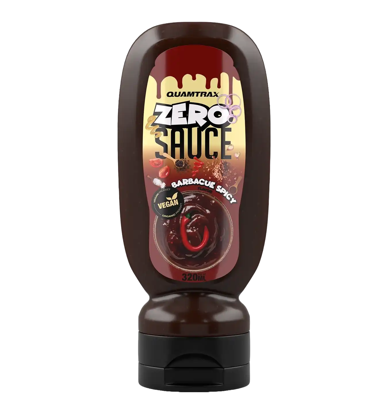 0% Kcal Sauce - 320ml - Barbecue Spicy
