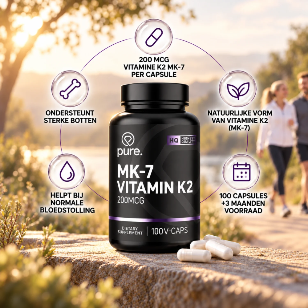 Vitamine K2 MK-7 200mcg