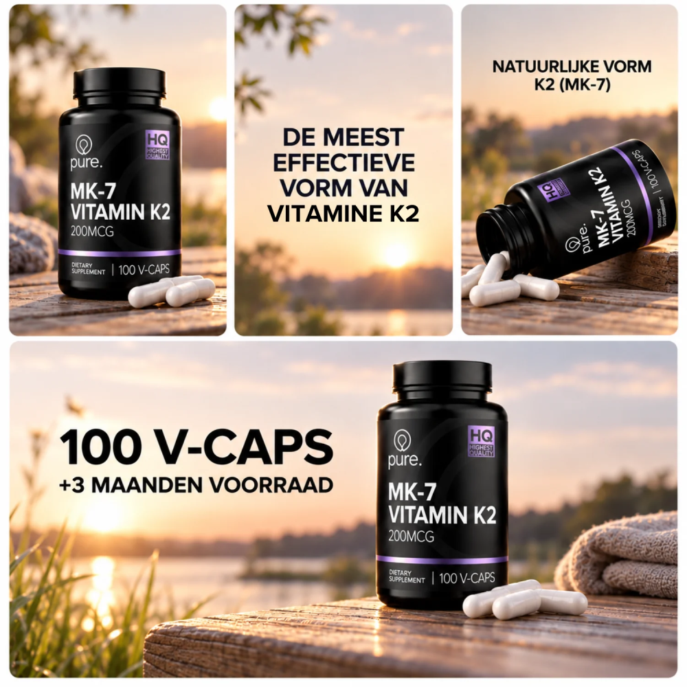 Vitamine K2 MK-7 200mcg