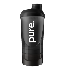 Shakebeker Double Smart Smoke Black