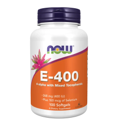 Vitamine E 400IU Mixed Tocopherols with Selenium